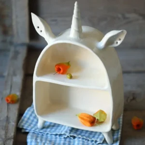 Ceramic Shelf "Magic Horns"