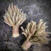 Christmas Didukh from Wheat Ears, Traditional Handcrafted Amulet, 20 cm
