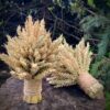 Christmas Didukh from Wheat Ears, Traditional Handcrafted Amulet, 30 cm