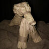 Festive Straw Ram "XL", Large Amulet, Decorative Ornament, 40-45 cm