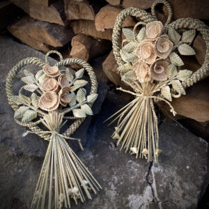 Straw Witch Halloween, Handcrafted