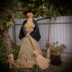Straw Figure "Maslyana Pannochka", Handcrafted