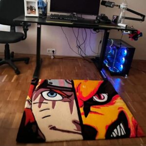 Naruto & Kurama Tufted Rug - 100x75 cm