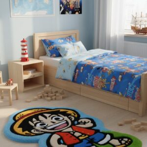 Luffy Rug - handmade, hypoallergenic, 71x50 cm