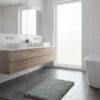 Bathroom Rug - grey, 65x40 cm