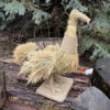 Straw Goose / Gander XL, Handmade, Protective Decor