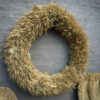 Interior Wreath from Grain Ears, 100 cm, Christmas Protective Decor