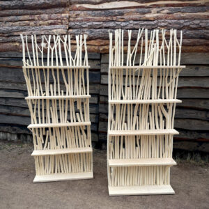 Decorative Shelf Unit, 190 cm, Handmade