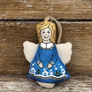 Vanilla-Scented Souvenir – Angel with Winter Town