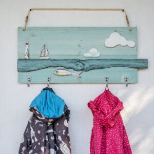 Wall Hook for Clothes or Towels