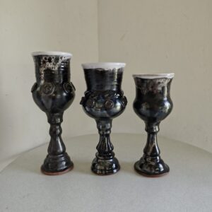 Goblet "Princely Era" (Black), assorted