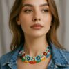 “Colors of Summer” Beaded Necklace