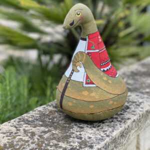 Handmade Textile Figurine – Serpent Omelko