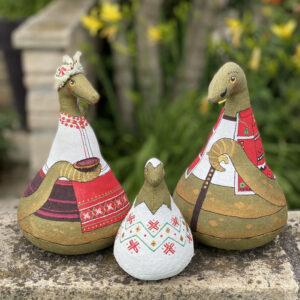 Textile Souvenir Set – Snake Family