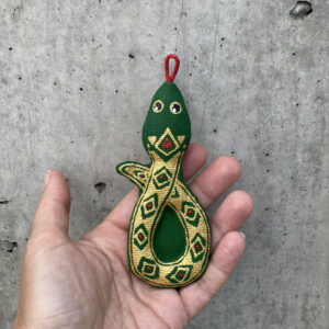 Keychain – Golden Snake