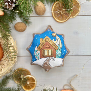 Coffee-Scented Souvenir "Christmas Star – Evening Star"