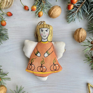 Vanilla-Scented Souvenir – Angel with Pumpkins