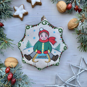 Christmas Star Ornament – Sleigh Ride