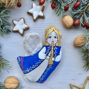 Souvenir "Vanilla Angel with Sopilka"
