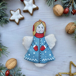Vanilla-Scented Souvenir "Angel Doll with Red Scarf"