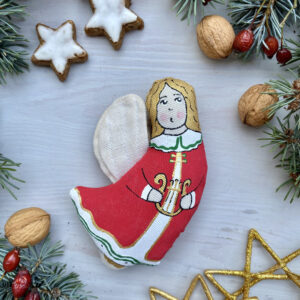 Souvenir "Vanilla Angel with Lyre"