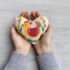 Vanilla-Scented Souvenir – Heart with Orange Bird