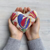 Vanilla-Scented Souvenir – Heart with Purple Bird