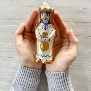Christmas Ornament – Nativity King (Sculptural)