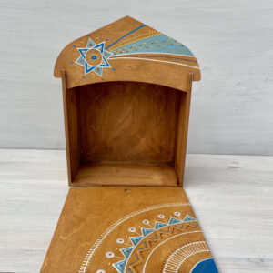 Nativity Box 22×22 cm – Sculptural