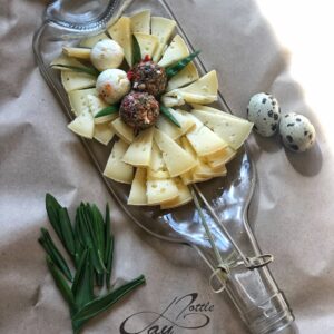 Wine Clear Lay Bottle Plate