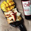 Wine Dark Lay Bottle Plate