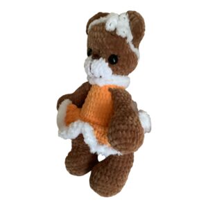 Plush Teddy Bear in Dress