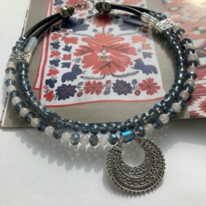 Lace Lunula Pendant