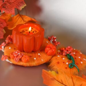 Autumn Candle Composition "Autumn Fairy Tale"