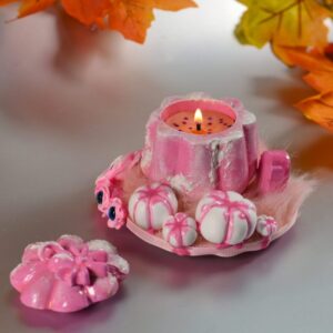 Autumn Candle Composition "Secret of Flowers"