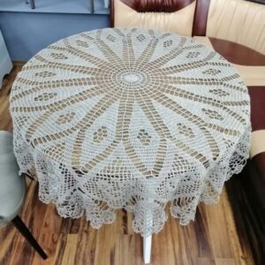 Round Linen Tablecloth 1.6 m