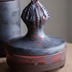 Jar with Lid “Flower” – Ceramic (alternative to avoid duplicate)