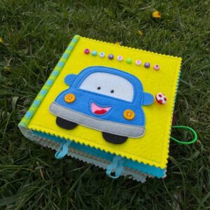 Felt Mini Book “Transport”
