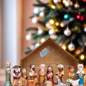 Sculptural Nativity Scene (Gift Box)