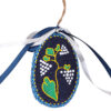 Souvenir – Small Lilac Pysanka with Vine