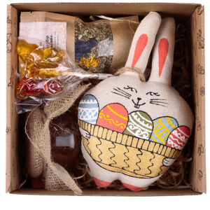 Handmade Easter Gift Set – Bunny with Treats