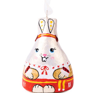 Sculptural Souvenir – Hare in Vyshyvanka