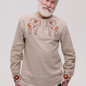 Shirt with Tabs "Horses"
