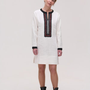 Dress with Hand Embroidery Lvivska