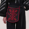 Ladunka with Little Birds - Burgundy