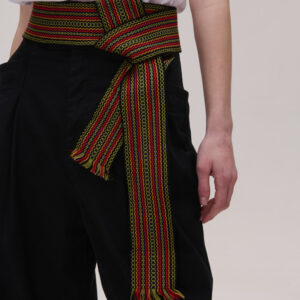 Olive Krajka Belt