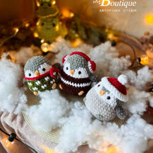 Soft Toy "Winter Penguins"