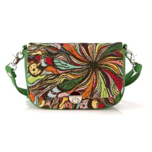Mini Bag "Rhythms of Color" Green