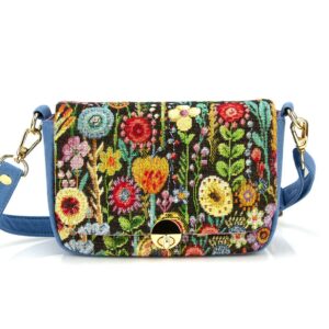 Mini Bag "Rosalia" Blue Small