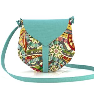 Bag "Turquoise Abstraction"